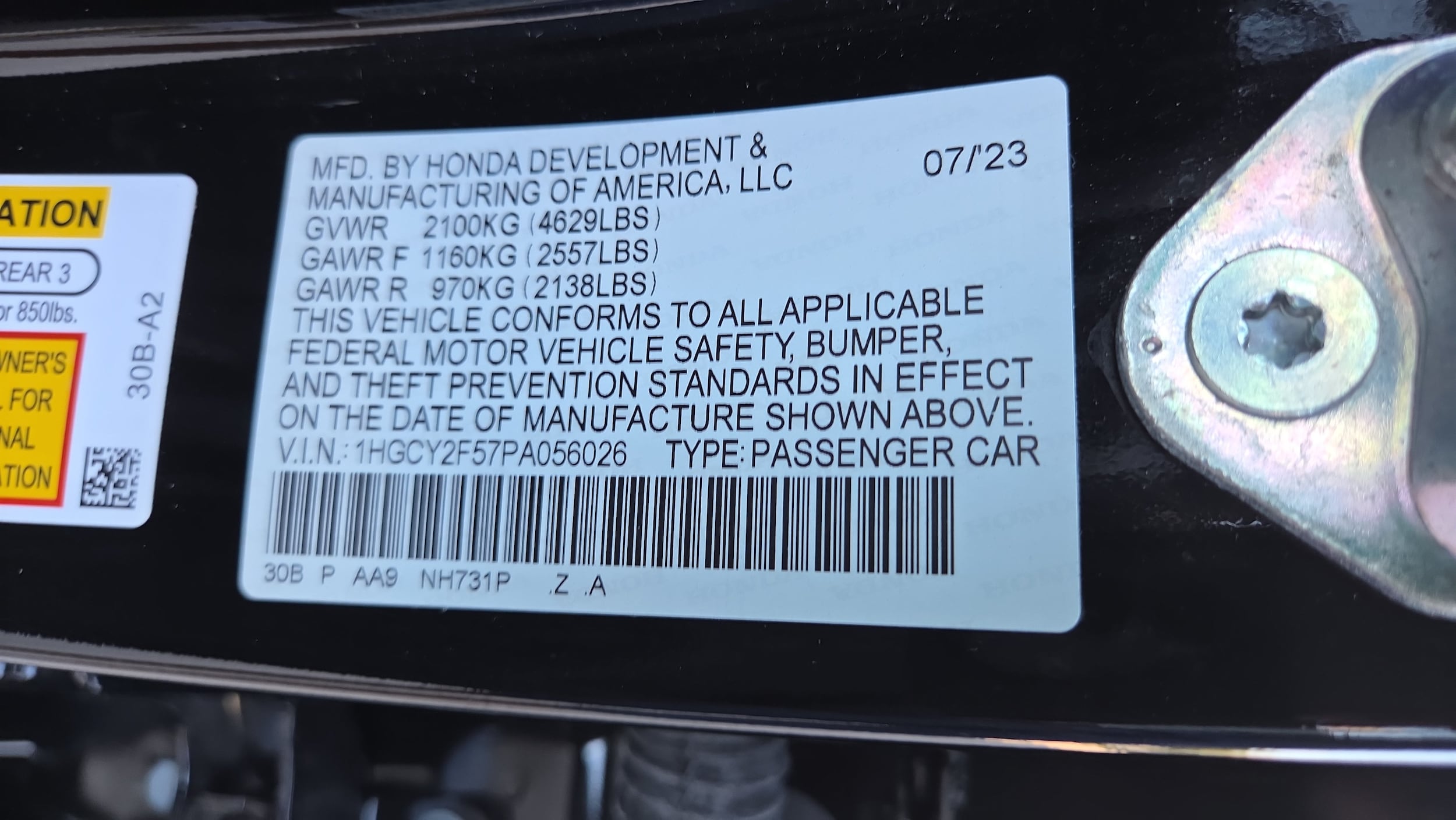 2023 Honda Accord Hybrid Sport - Photo 22