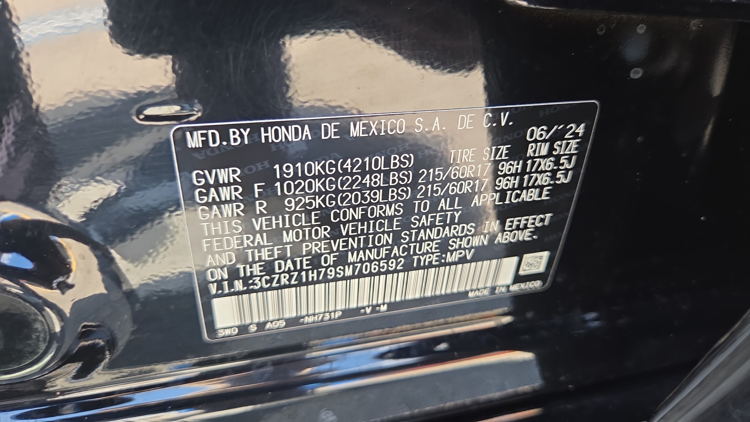 2025 Honda HR-V EX-L - Photo 37
