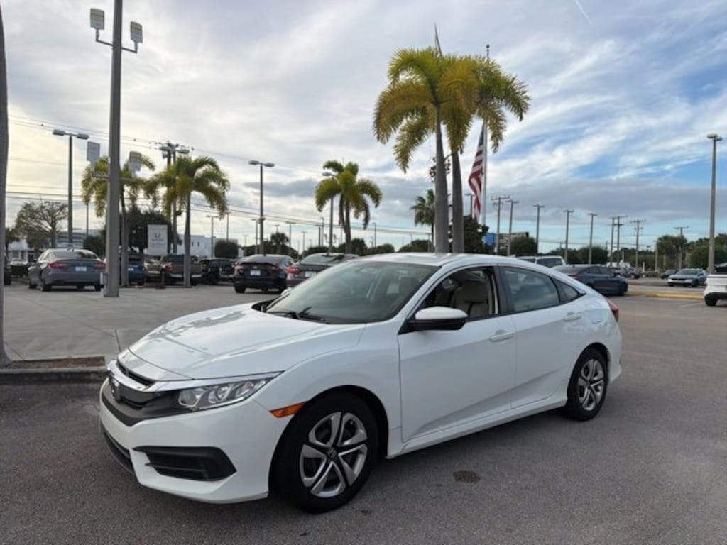 Used 2017 Honda Civic LX Sedan