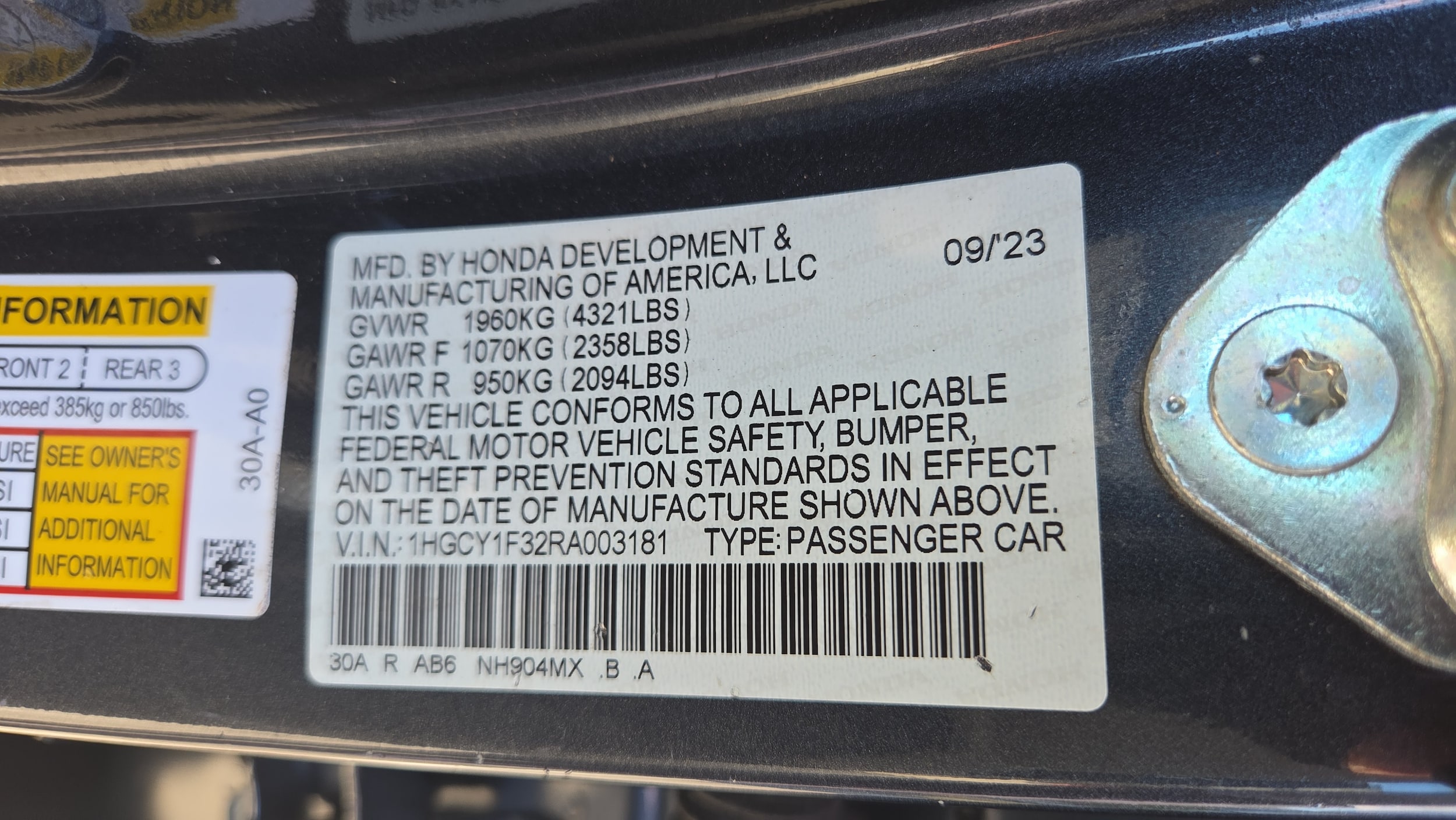 2024 Honda Accord EX - Photo 22