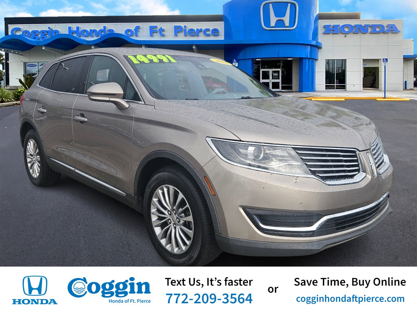 2018 Lincoln MKX Select