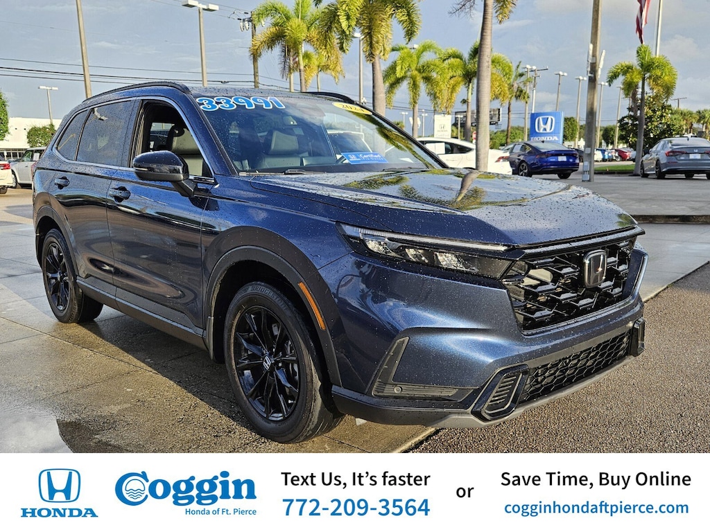 Certified 2024 Honda CR-V Hybrid Sport-L SUV