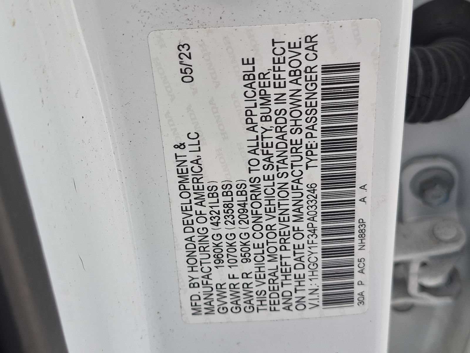 2023 Honda Accord EX - Photo 23