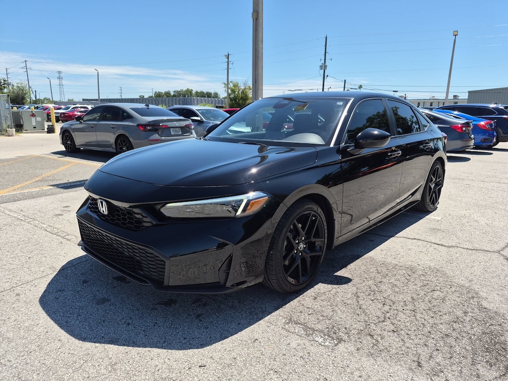 Certified 2025 Honda Civic Hybrid Sport Sedan