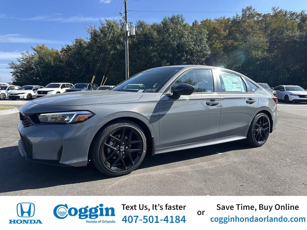 New 2026 Honda Civic Sport Sedan