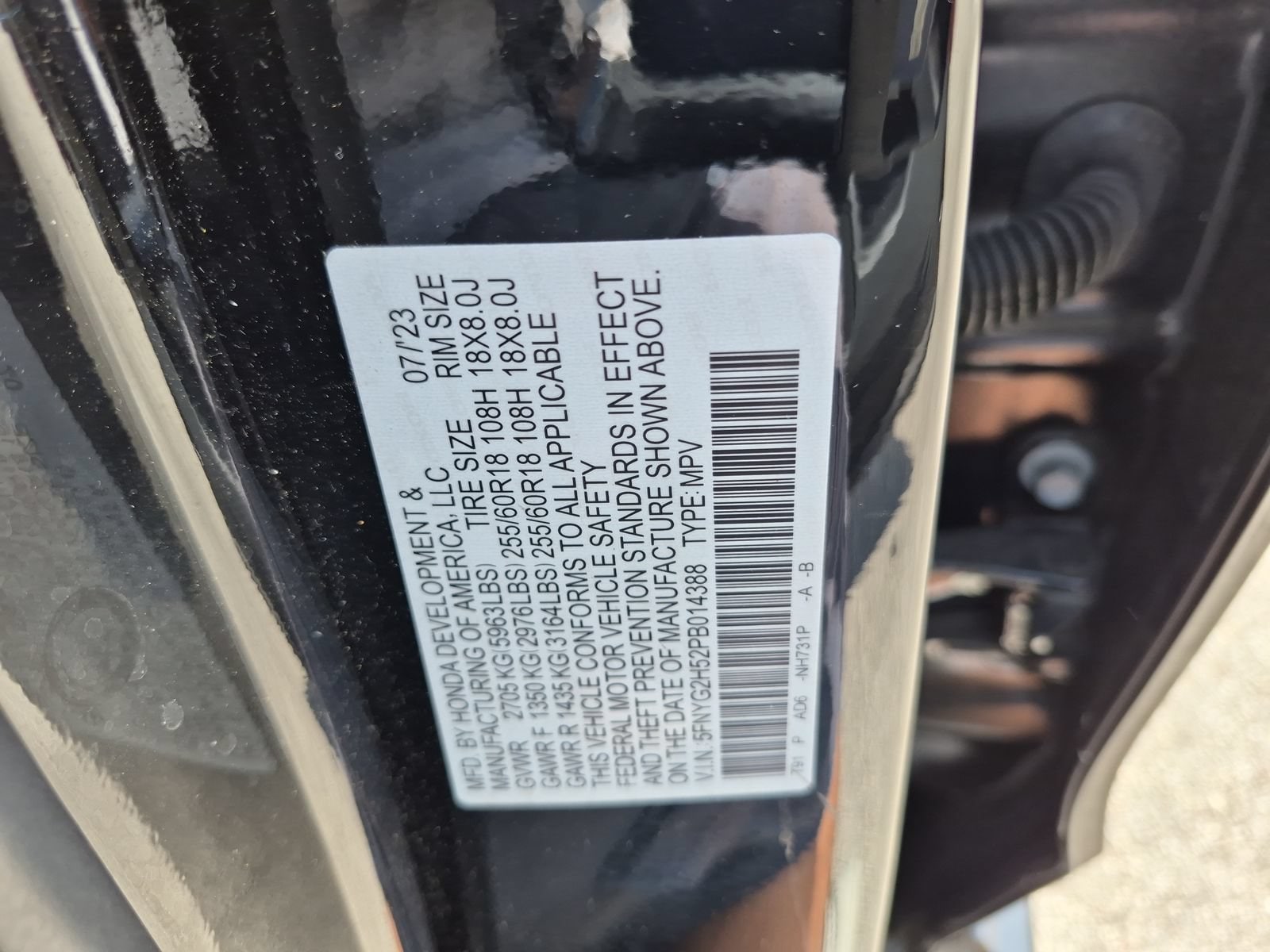 2023 Honda Pilot EX-L - Photo 22