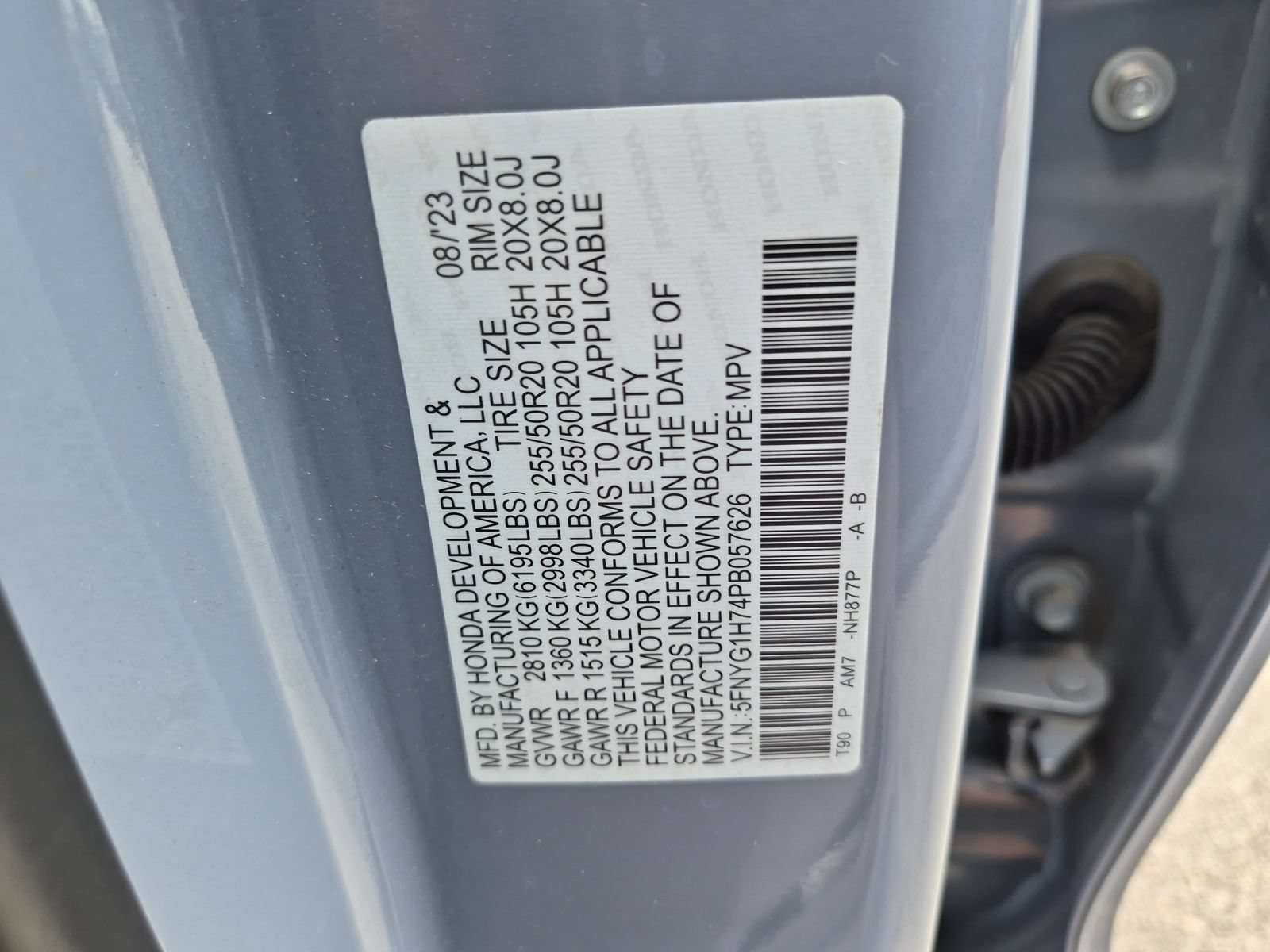 2023 Honda Pilot Touring - Photo 24