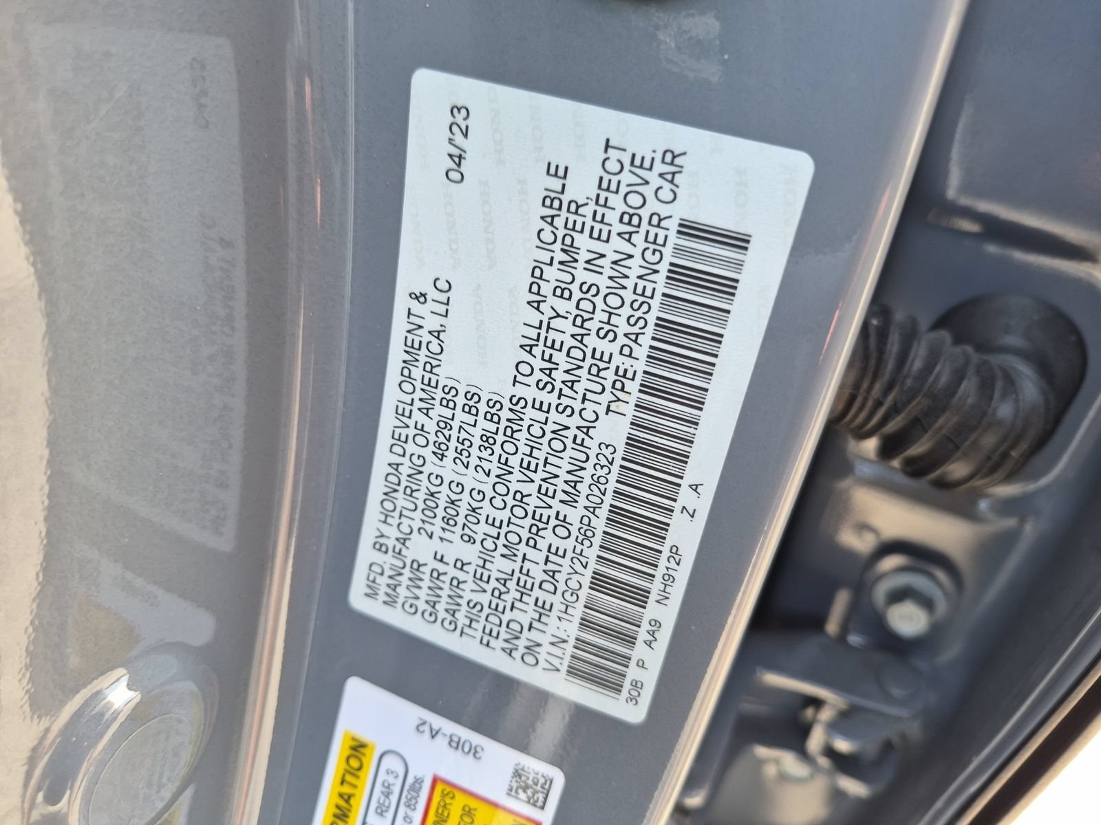 2023 Honda Accord Hybrid Sport - Photo 25