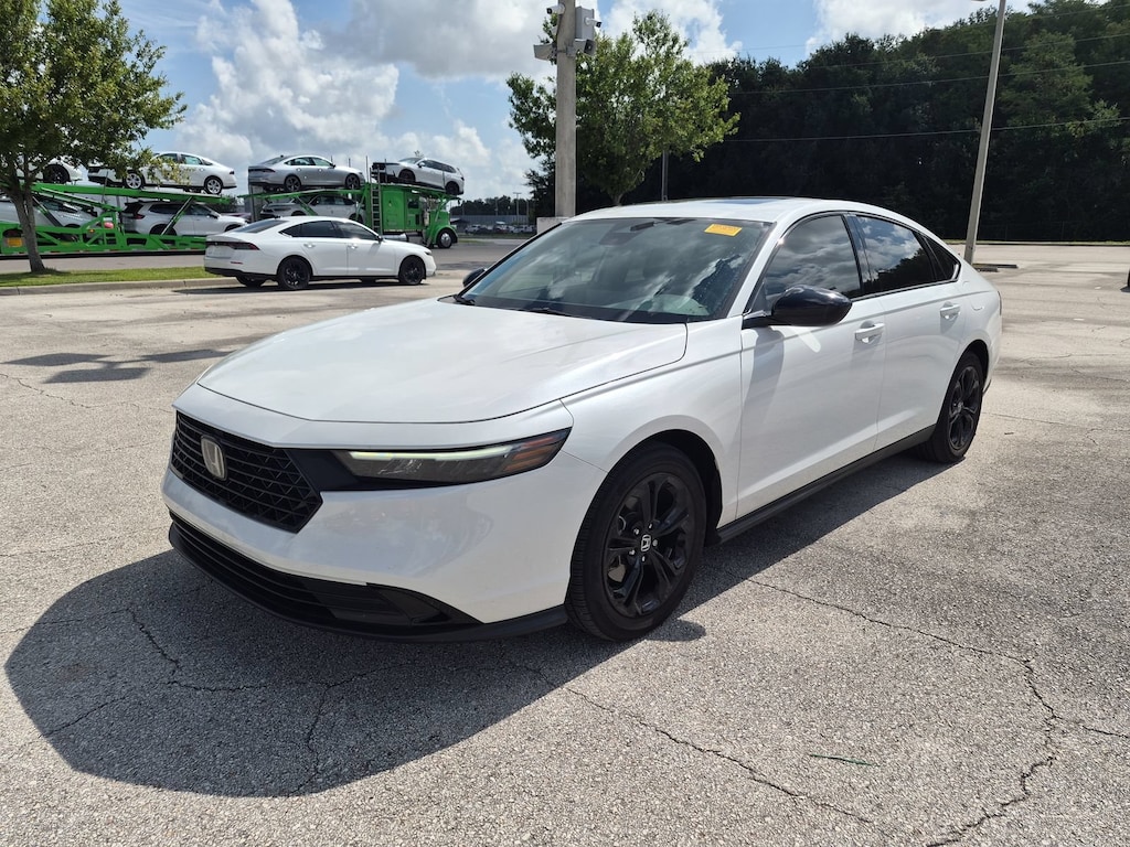 Certified 2025 Honda Accord SE Sedan