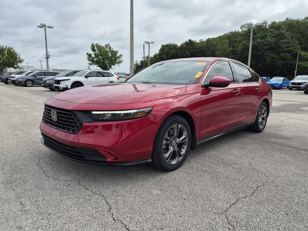 Certified 2023 Honda Accord Hybrid EX-L w/BSI Sedan
