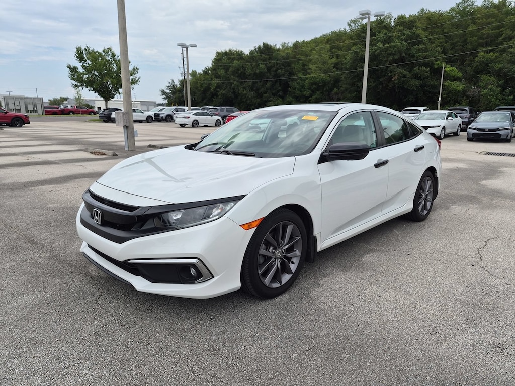 Certified 2021 Honda Civic EX Sedan