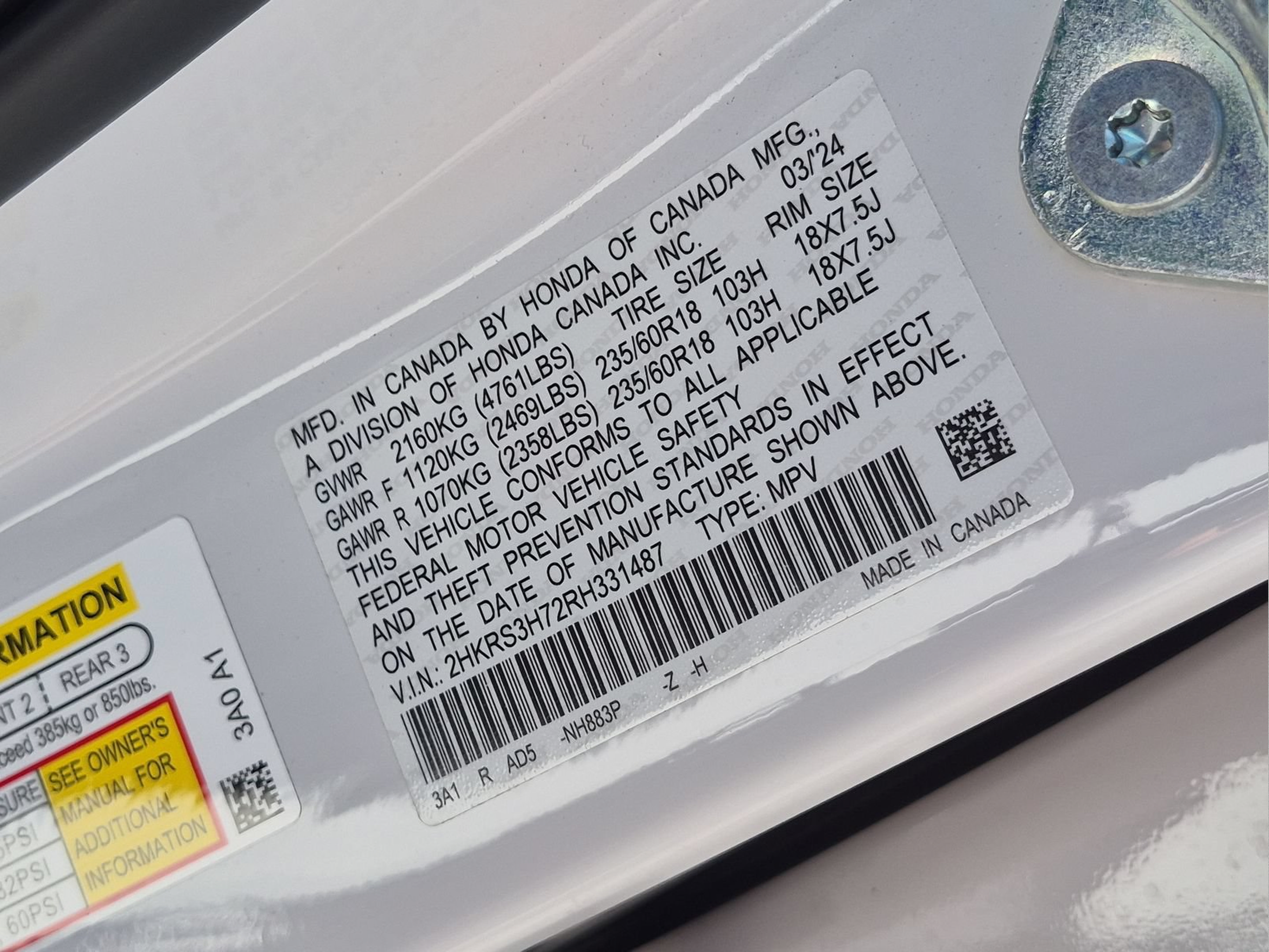 2024 Honda CR-V EX-L - Photo 23