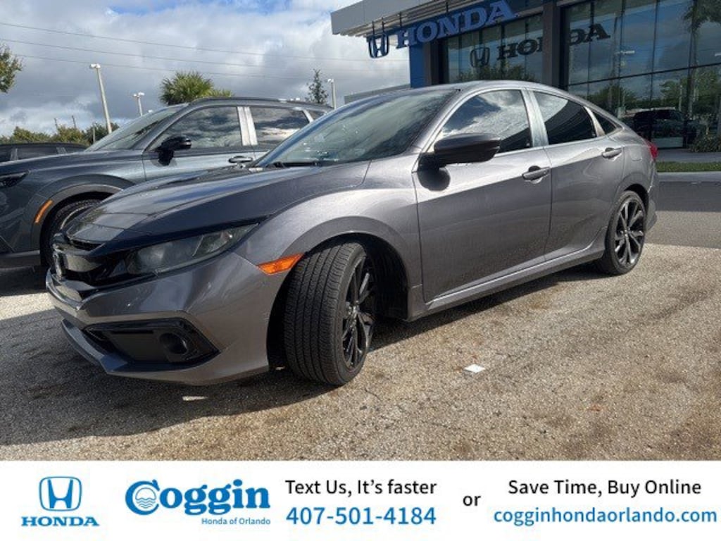 Used 2019 Honda Civic Sport Sedan