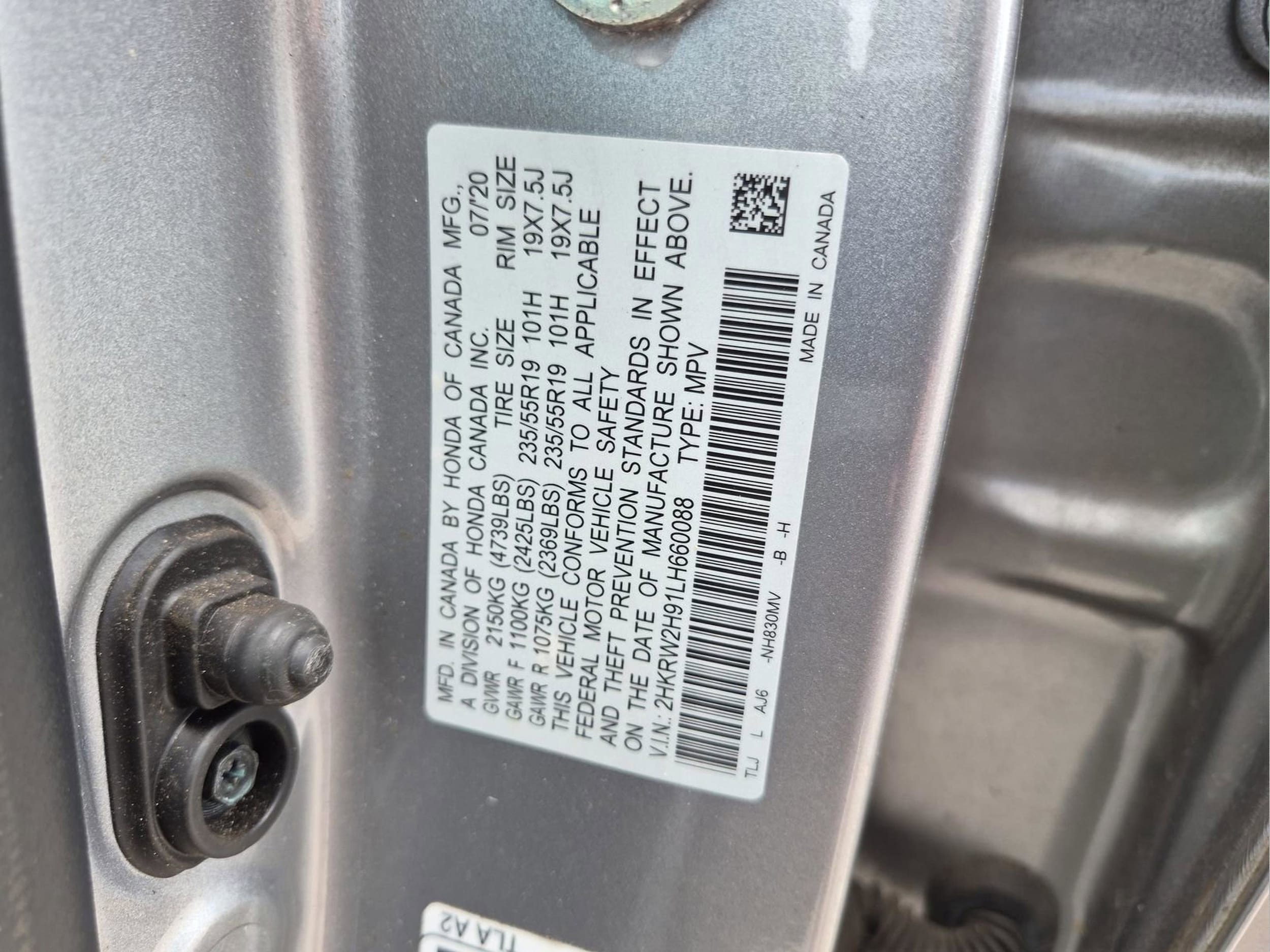 2020 Honda CR-V Touring - Photo 24