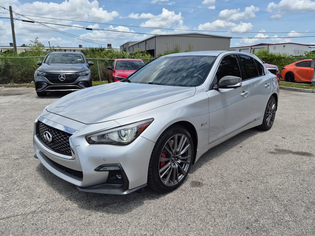 Used 2018 INFINITI Q50 3.0t RED SPORT 400 Sedan