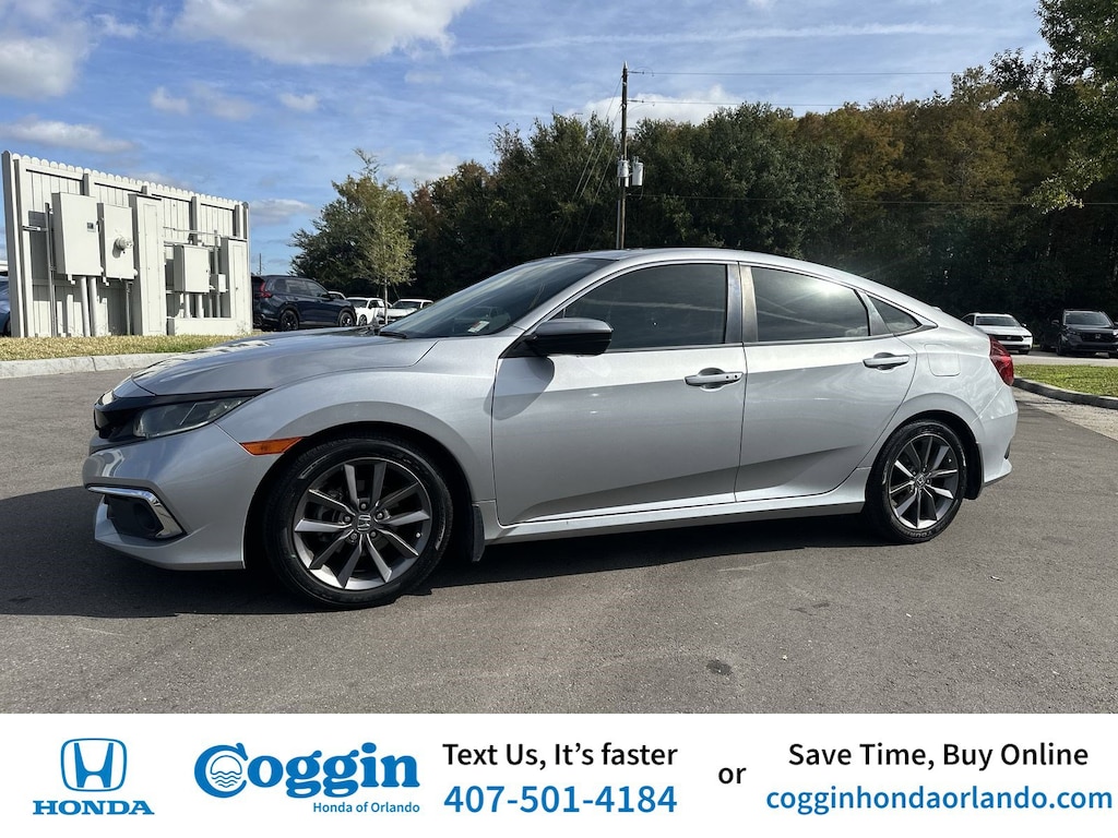 Used 2020 Honda Civic EX Sedan