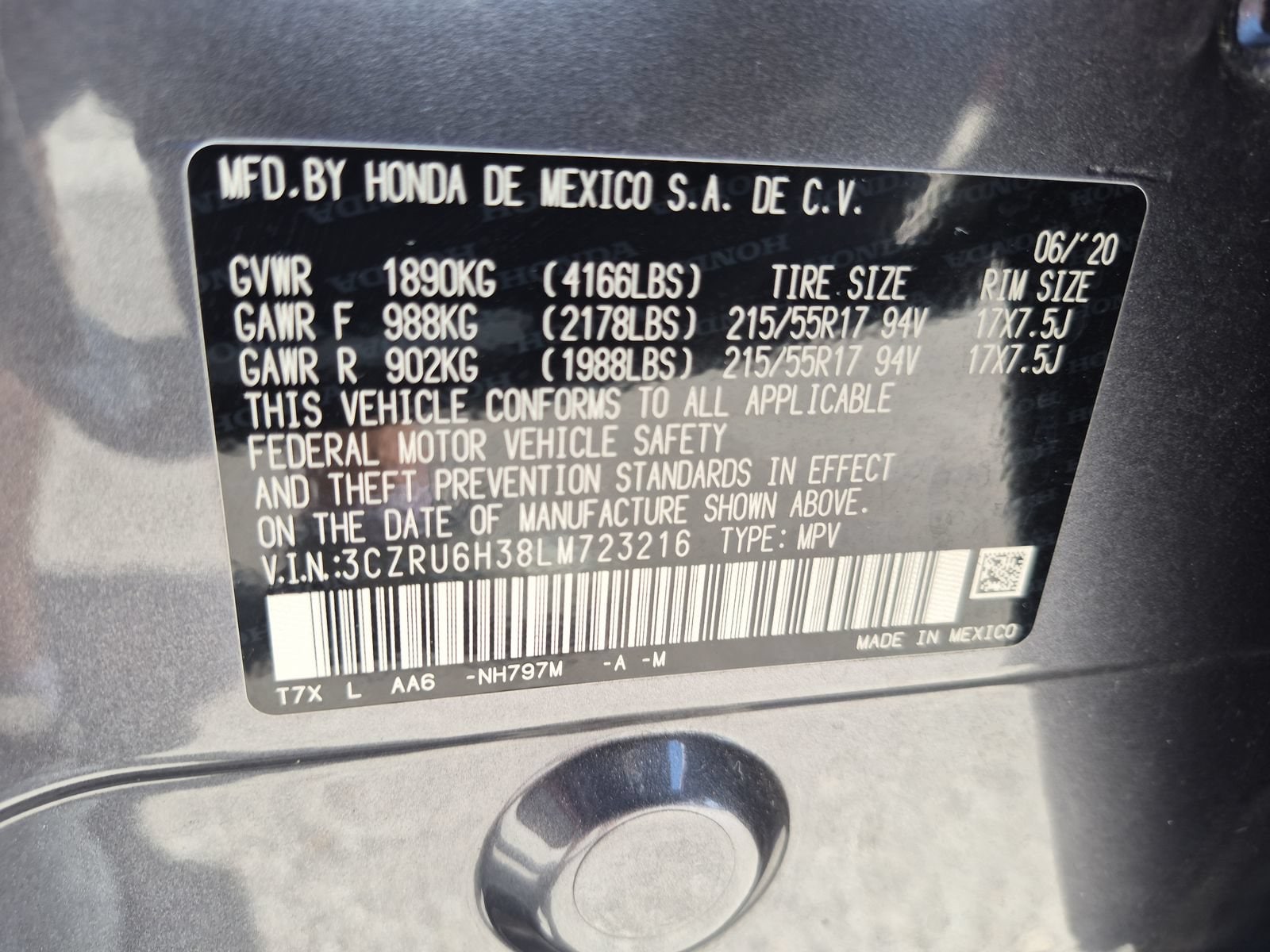 2020 Honda HR-V LX - Photo 24