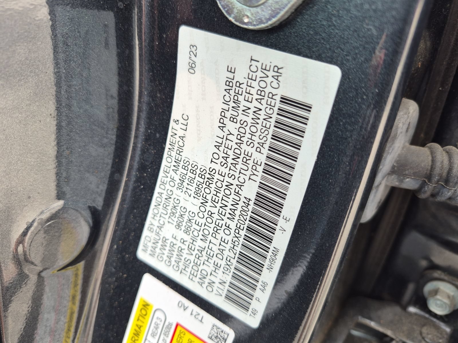 2023 Honda Civic Hatchback LX - Photo 24