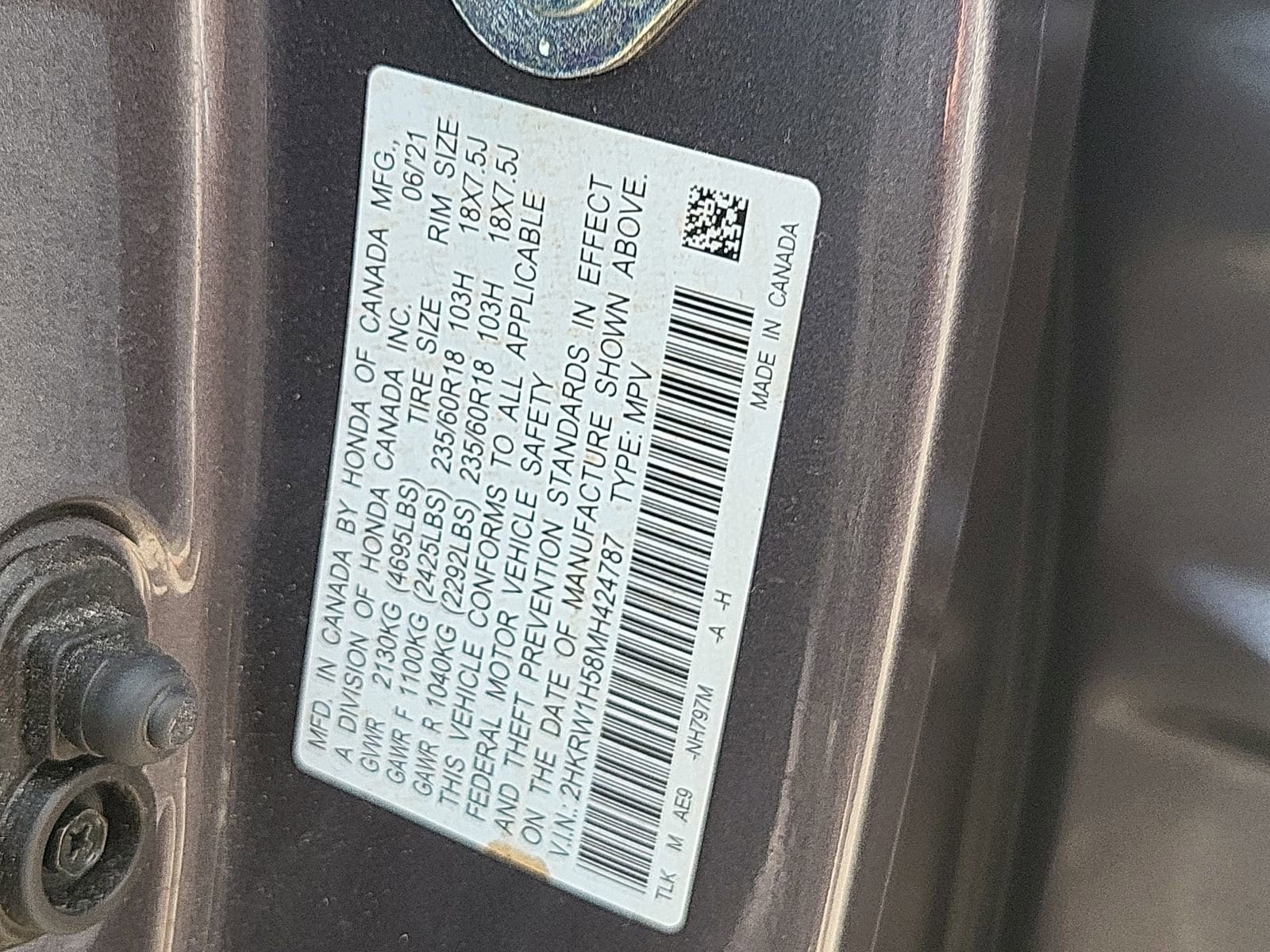2021 Honda CR-V EX - Photo 24