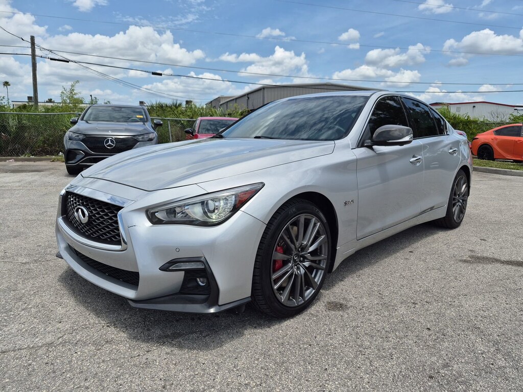 Used 2018 INFINITI Q50 3.0t RED SPORT 400 Sedan