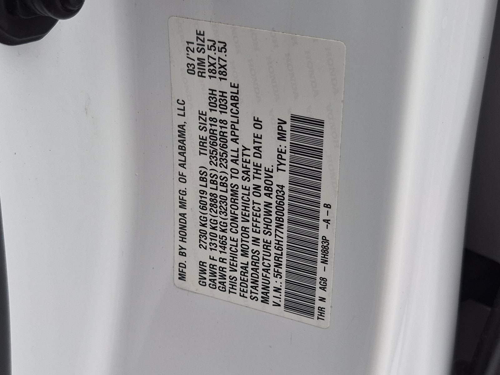 2022 Honda Odyssey EX-L - Photo 26