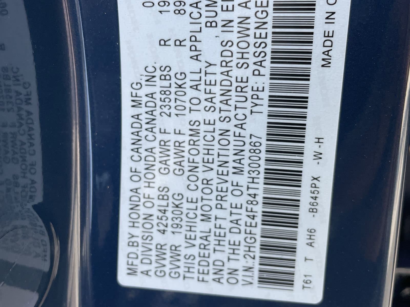2026 Honda Civic Sport - Photo 26