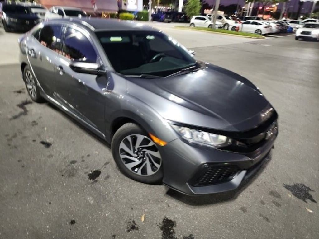 Certified 2017 Honda Civic LX Hatchback