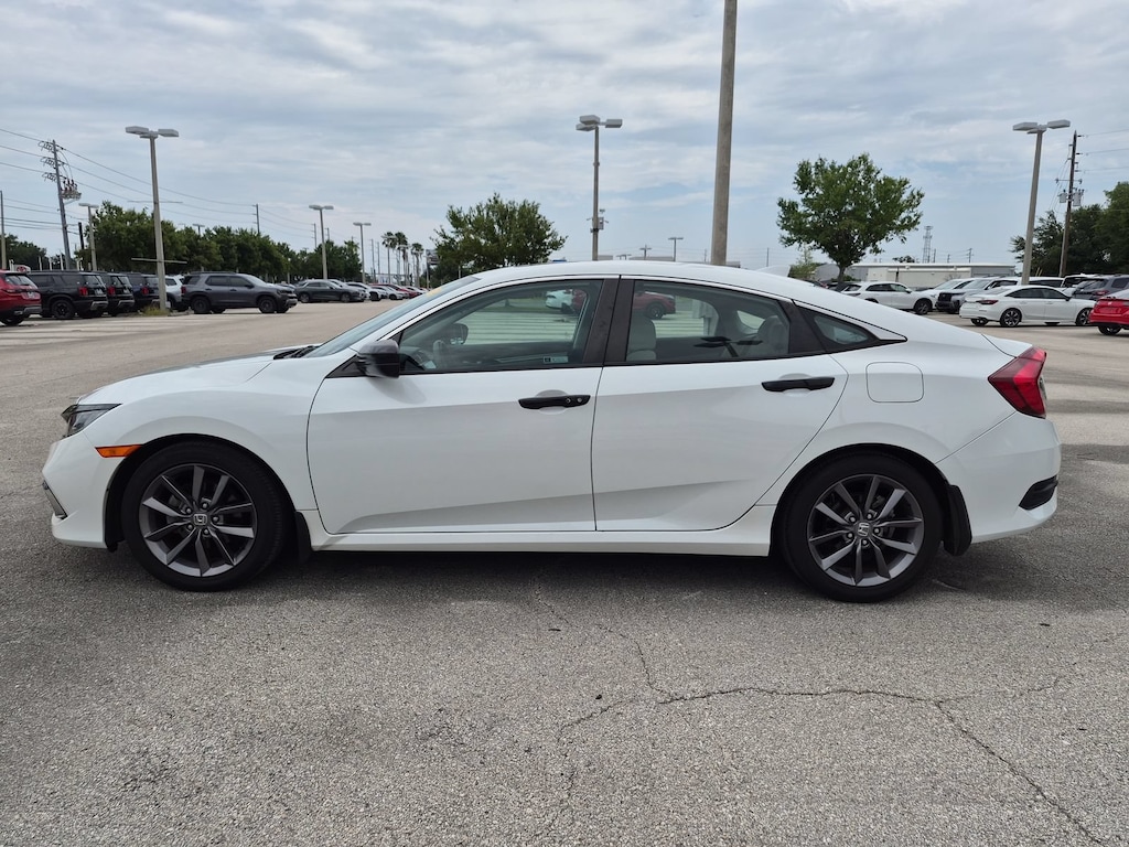 Certified 2021 Honda Civic EX Sedan