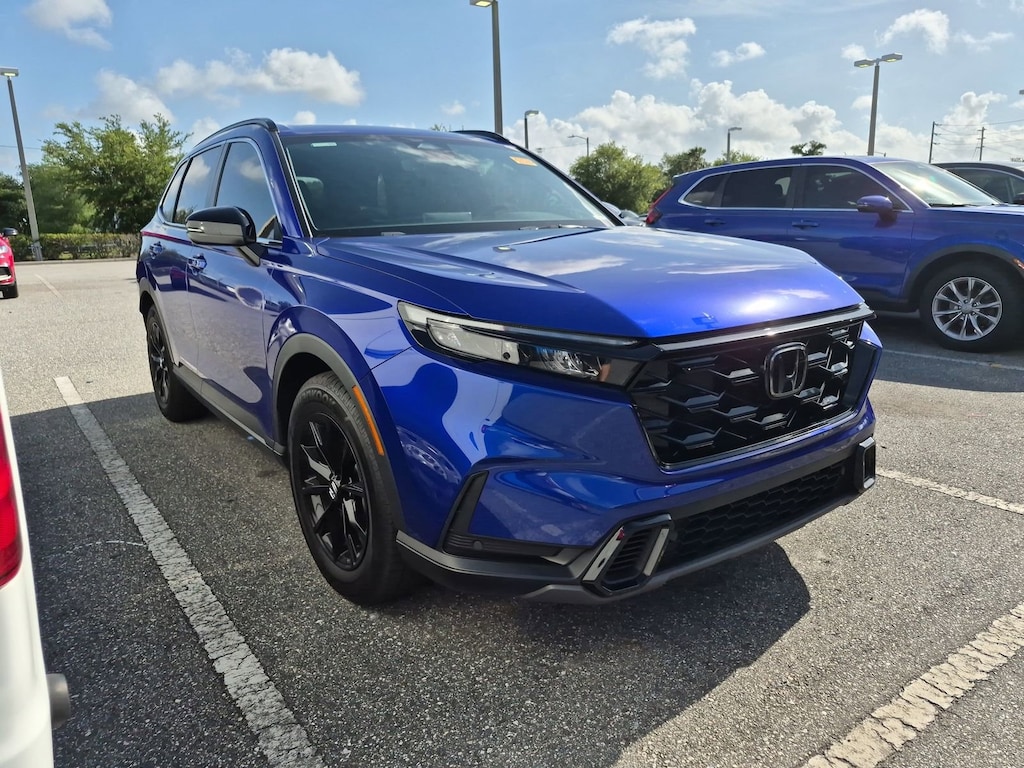 Certified 2025 Honda CR-V Hybrid Sport-L SUV