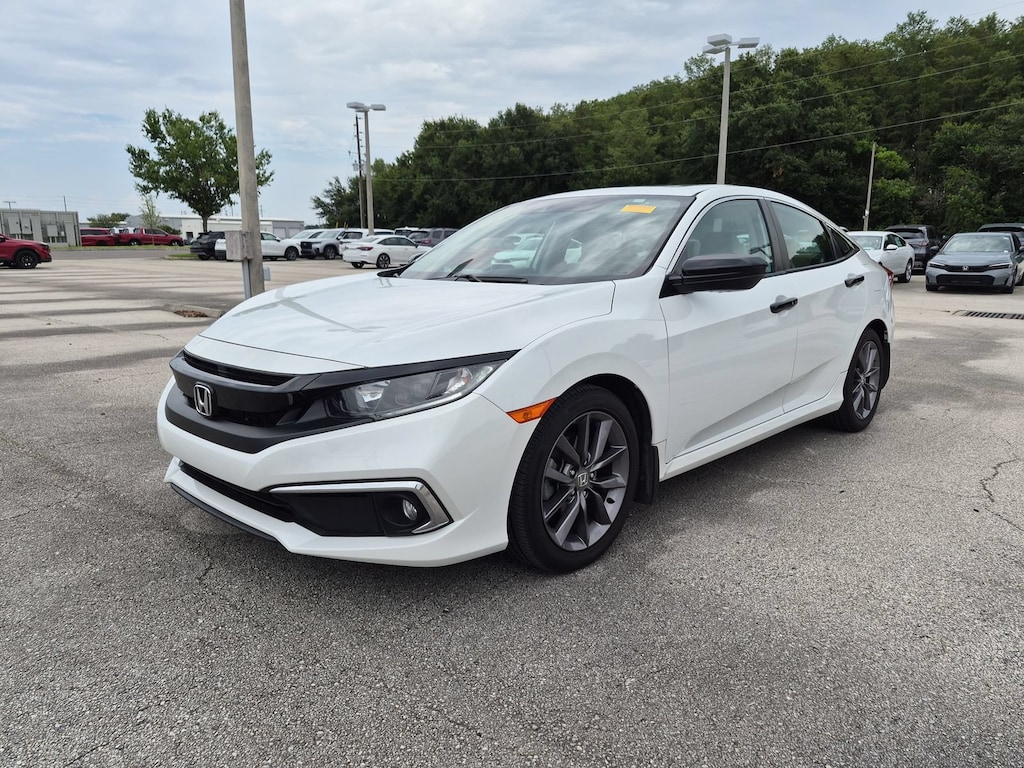 Certified 2021 Honda Civic EX Sedan