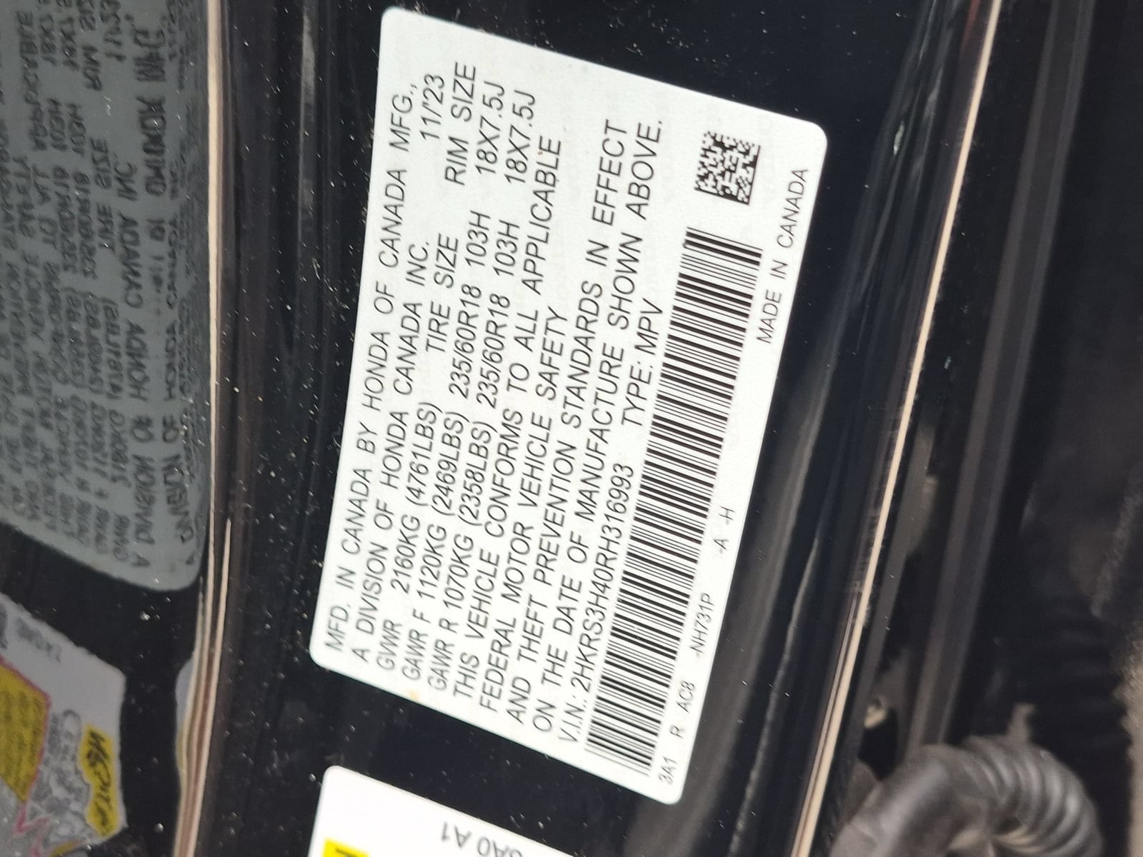 2024 Honda CR-V EX - Photo 24