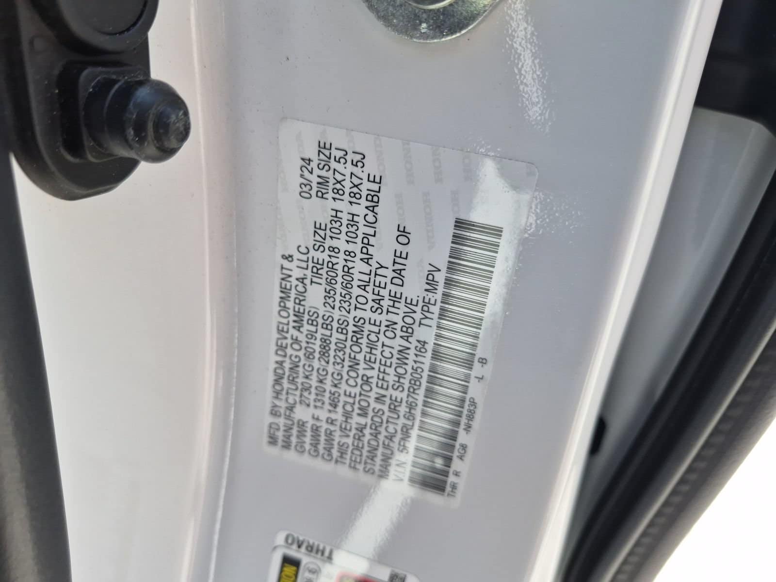 2024 Honda Odyssey EX-L - Photo 25