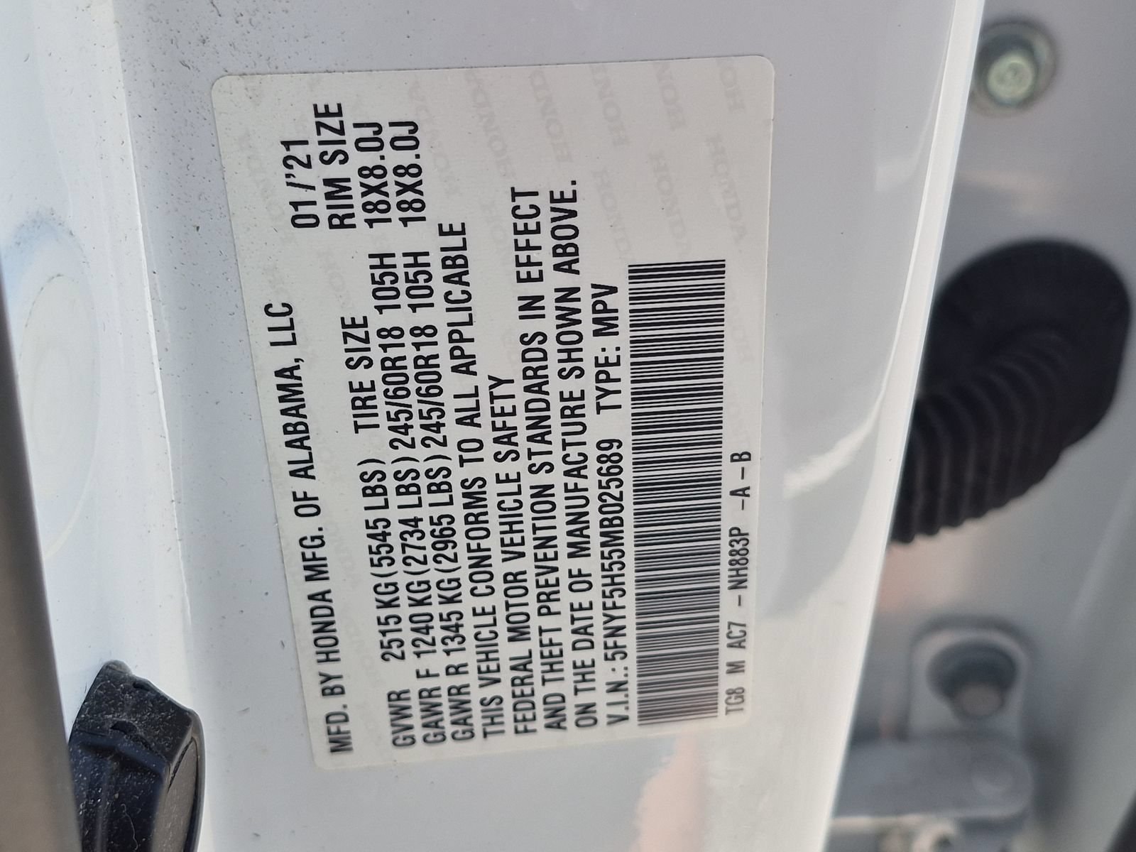 2021 Honda Pilot EX-L - Photo 26
