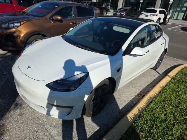 Used 2022 Tesla Model 3 Base with VIN 5YJ3E1EA9NF103464 for sale in Orlando, FL