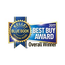 KBB 2017 Best Buy Award Overall Winner