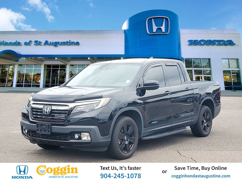 Certified 2020 Honda Ridgeline Black Edition Truck Crew Cab