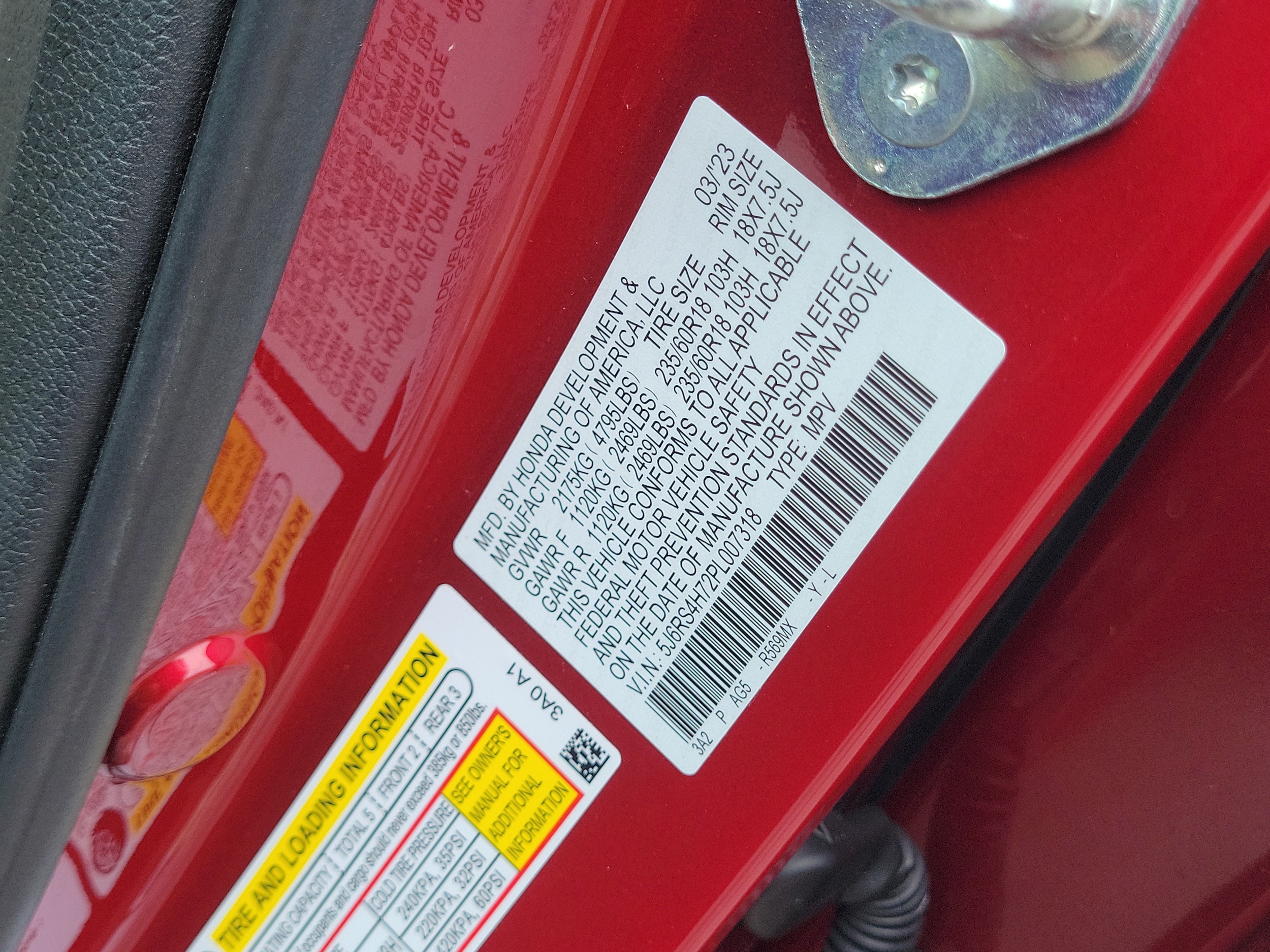 2023 Honda CR-V EX-L - Photo 35