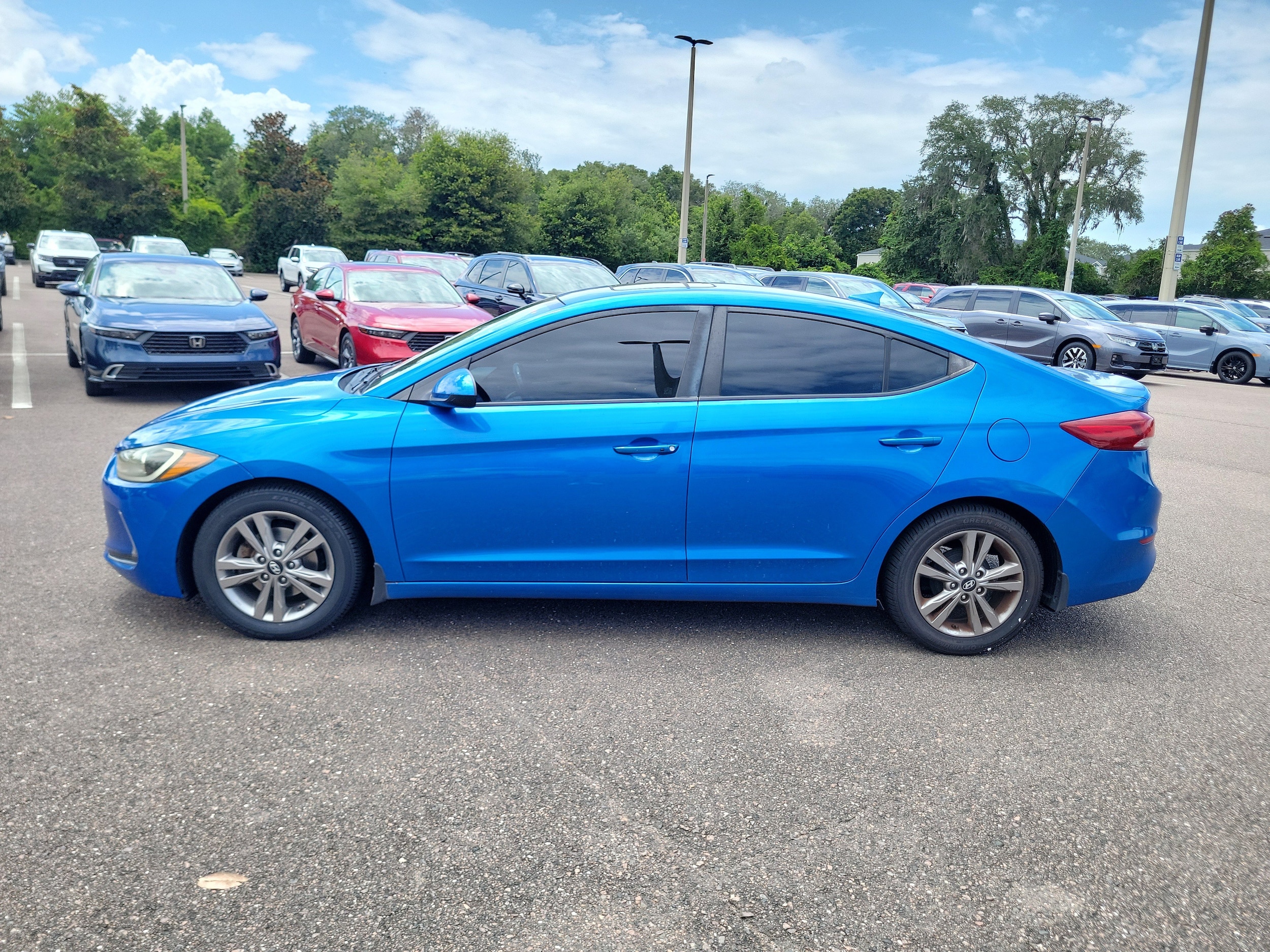 Used 2017 Hyundai Elantra Value Edition with VIN KMHD84LF0HU400819 for sale in St. Augustine, FL