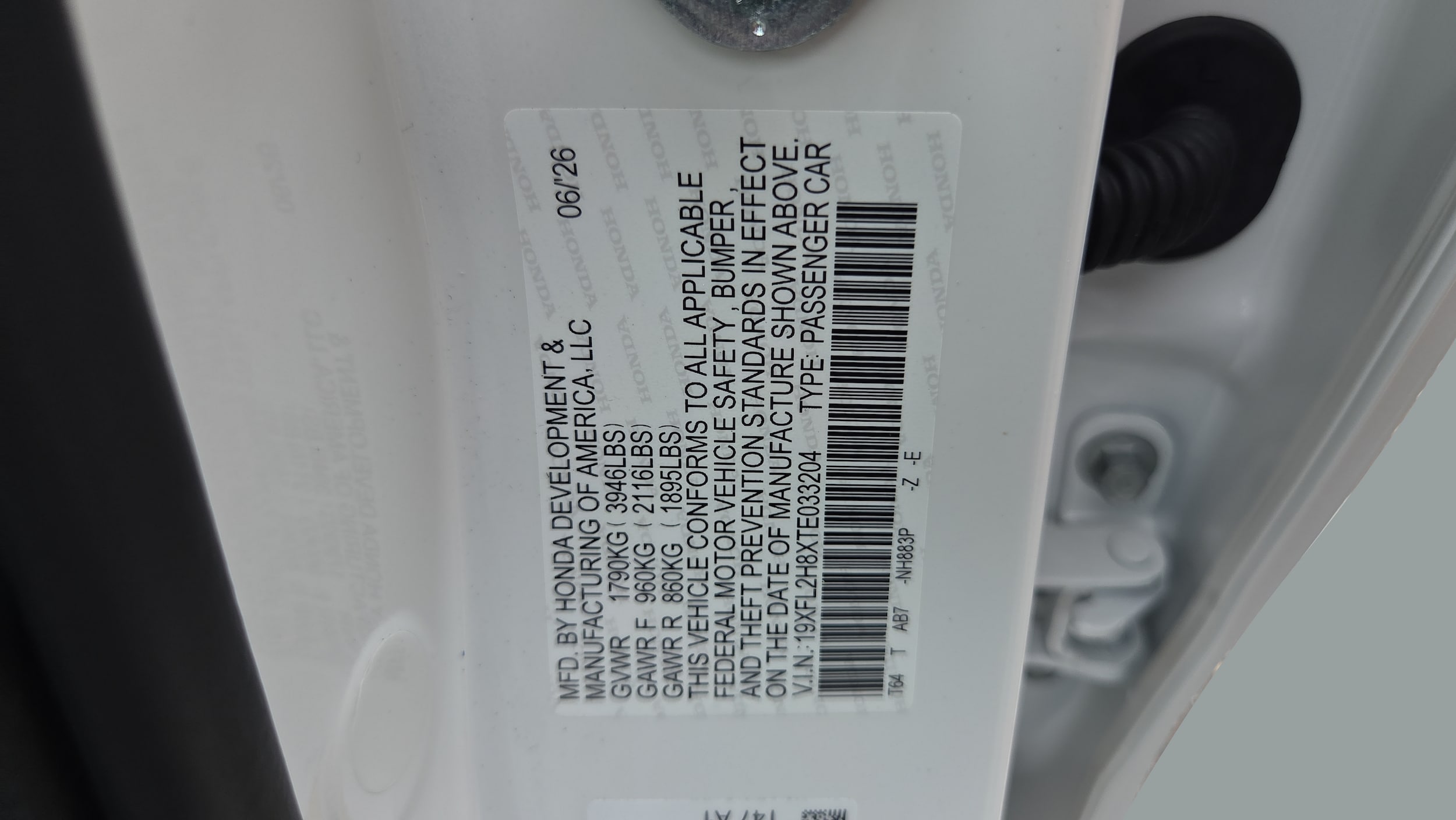 2026 Honda Civic Hatchback 15