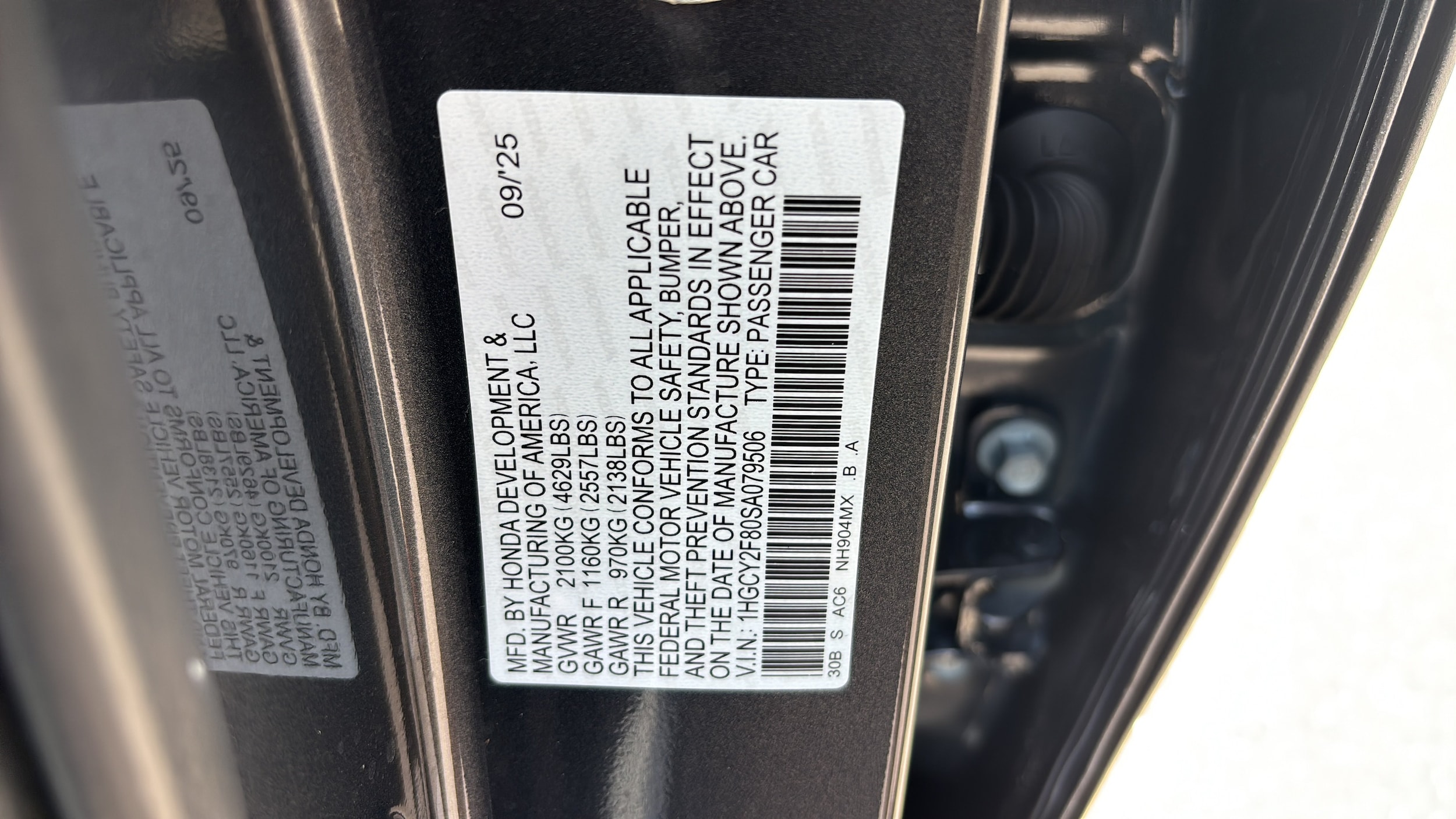 2025 Honda Accord Hybrid Touring - Photo 19