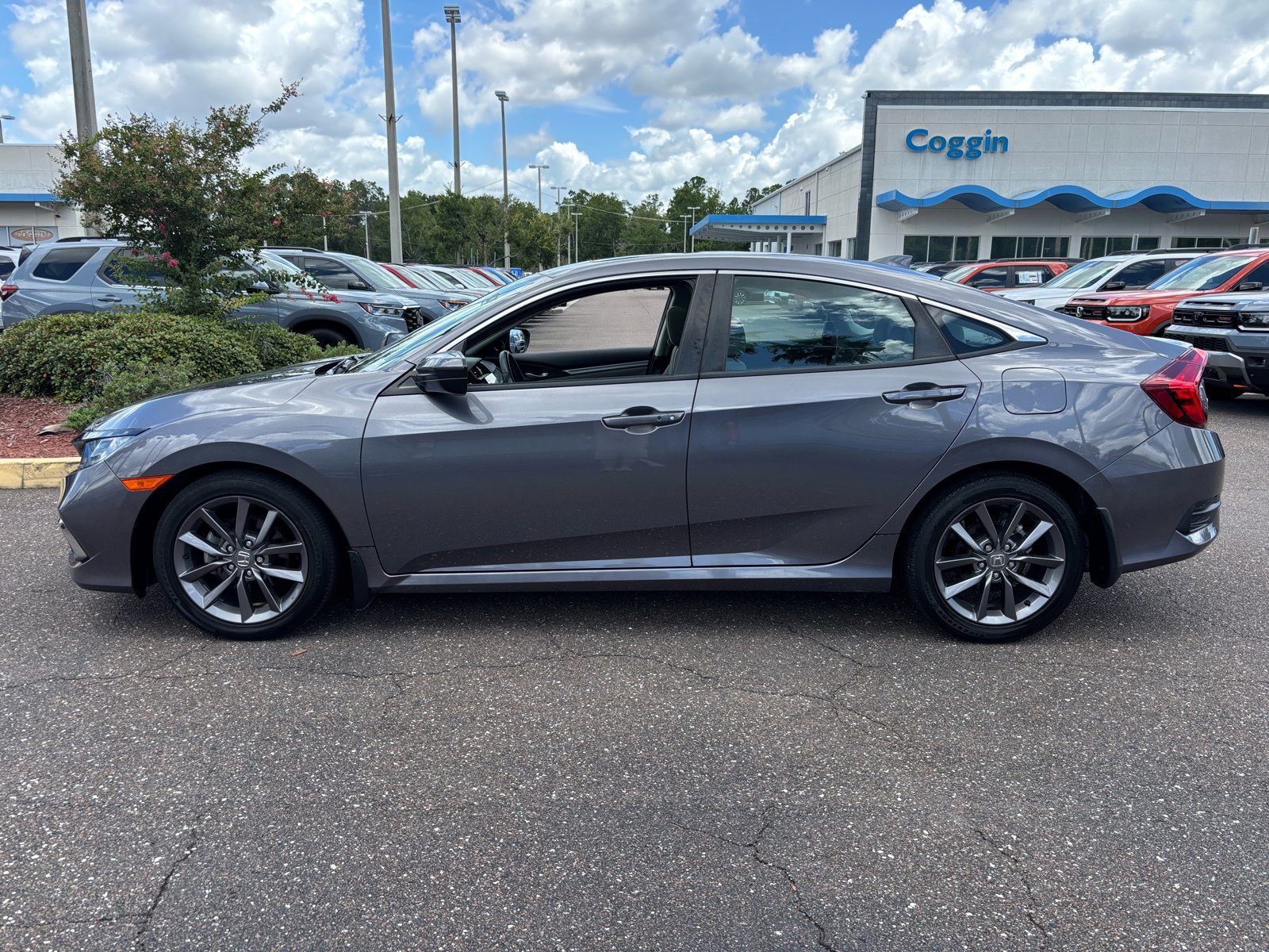 Used 2021 Honda Civic EX with VIN 19XFC1F3XME205900 for sale in Jacksonville, FL