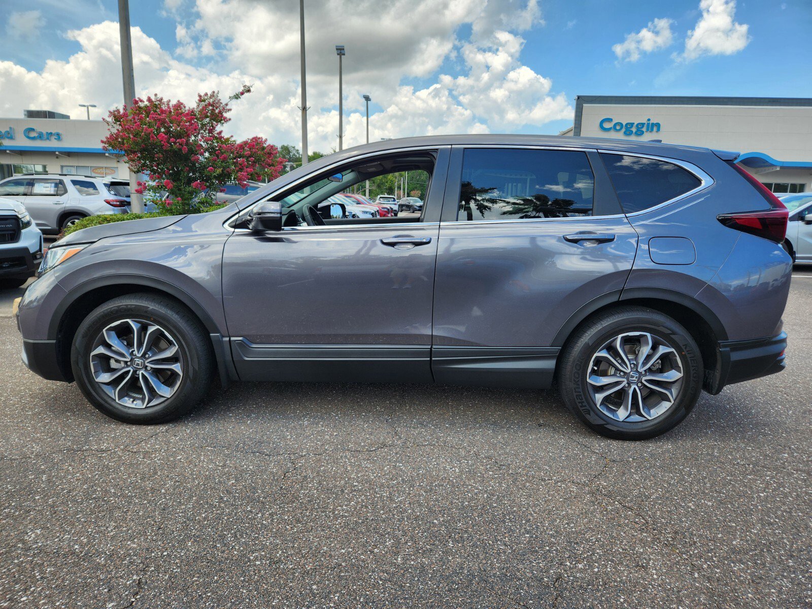Certified 2022 Honda CR-V EX with VIN 5J6RW1H54NA019447 for sale in Jacksonville, FL