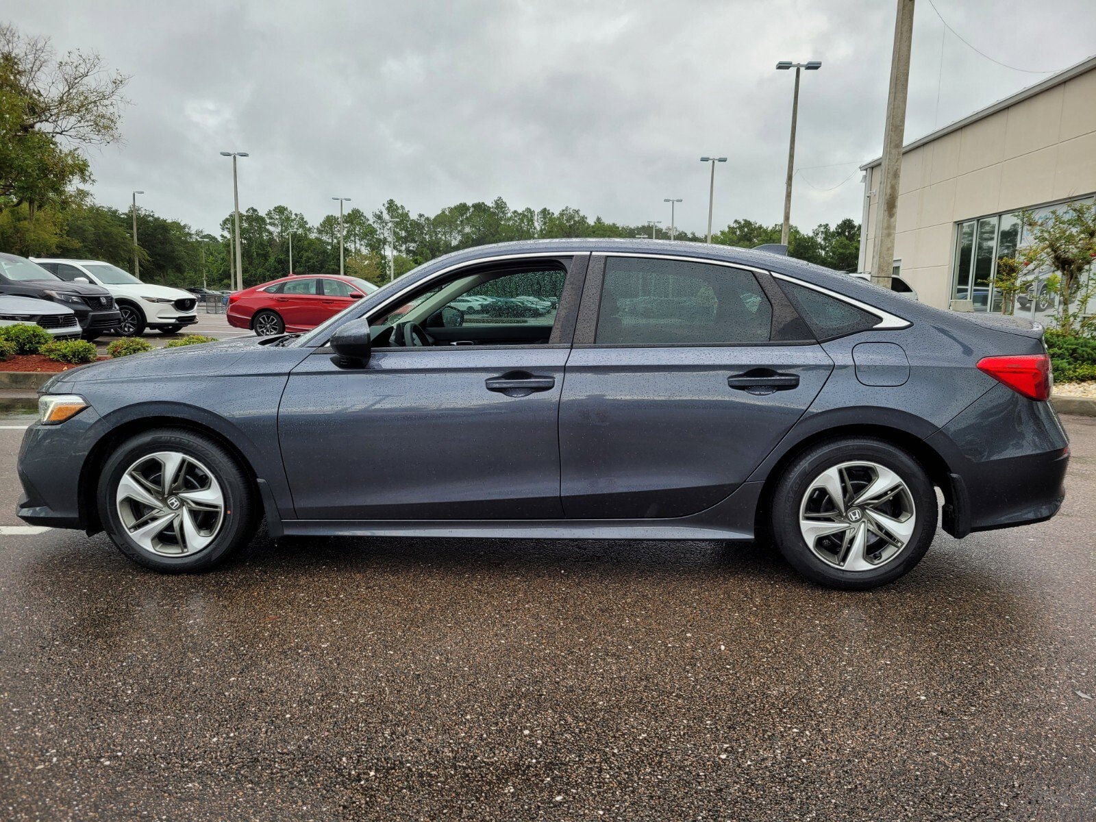 Certified 2022 Honda Civic LX with VIN 2HGFE2F21NH523449 for sale in Jacksonville, FL