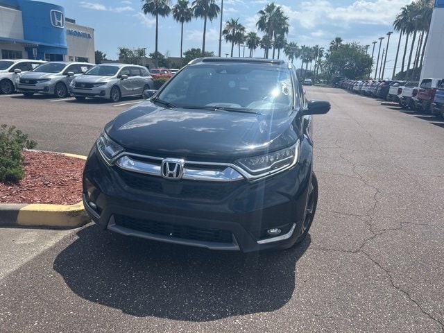 Certified 2019 Honda CR-V Touring with VIN 7FARW1H90KE008686 for sale in Jacksonville, FL