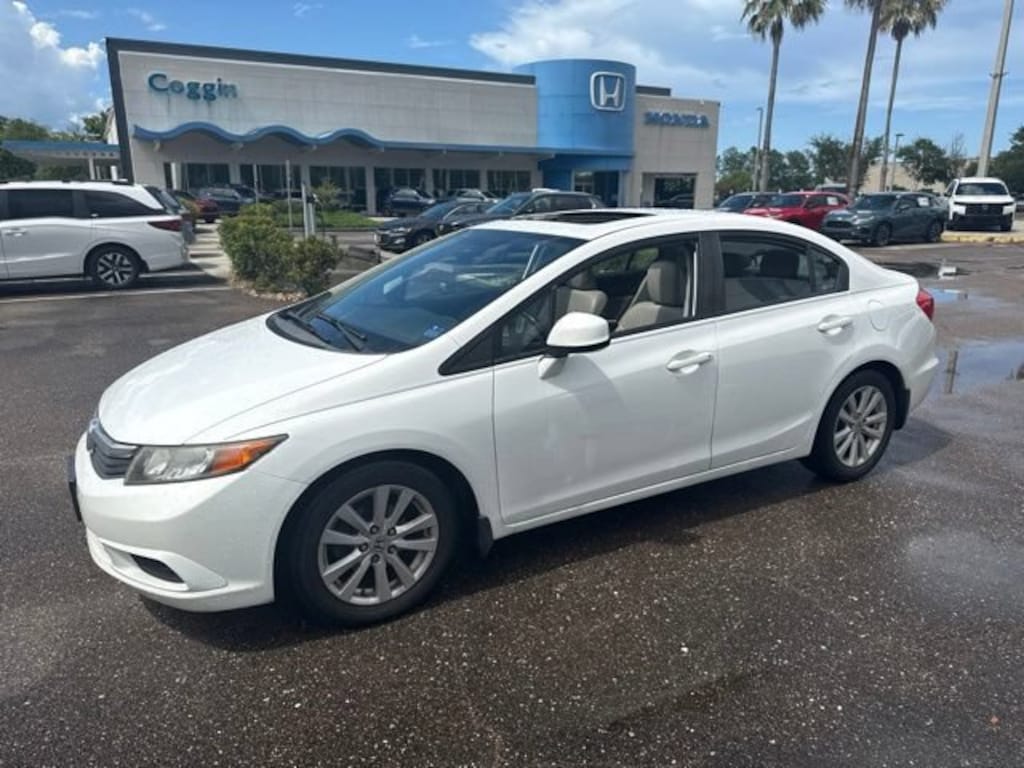 Used 2012 Honda Civic EX-L Sedan