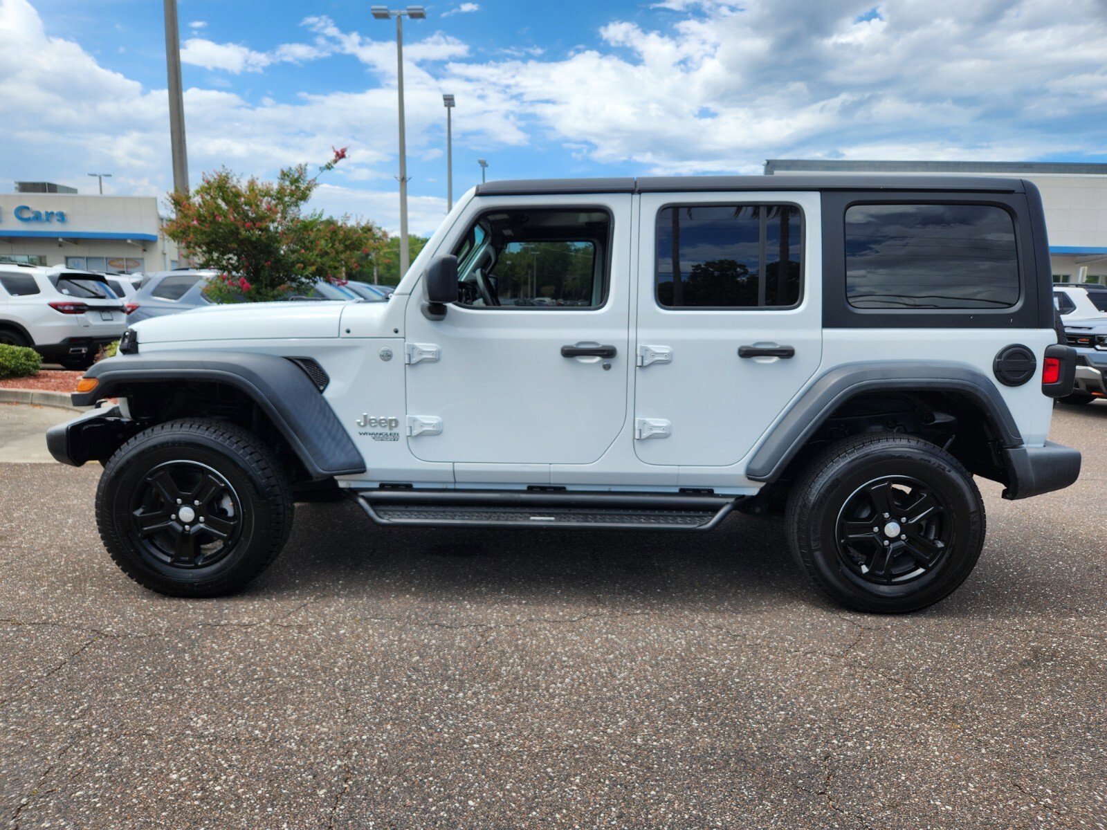 Used 2018 Jeep All-New Wrangler Unlimited Sport with VIN 1C4HJXDG3JW160663 for sale in Jacksonville, FL