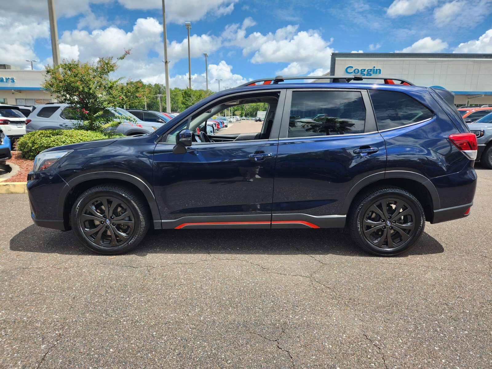 Used 2021 Subaru Forester Sport with VIN JF2SKARCXMH444291 for sale in Jacksonville, FL