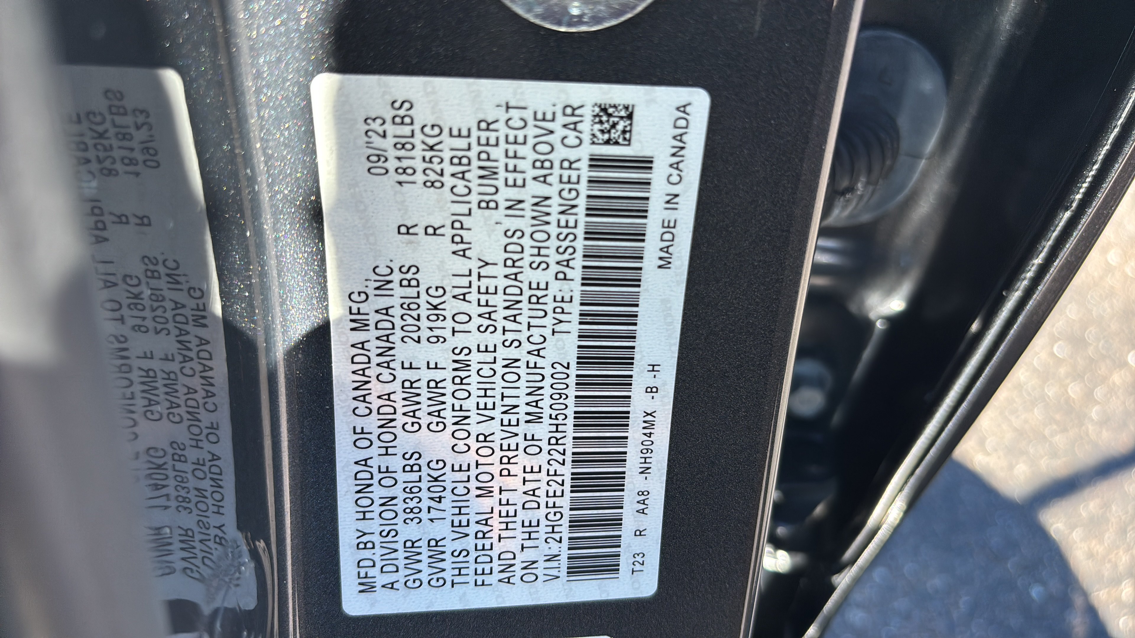 2024 Honda Civic LX - Photo 39
