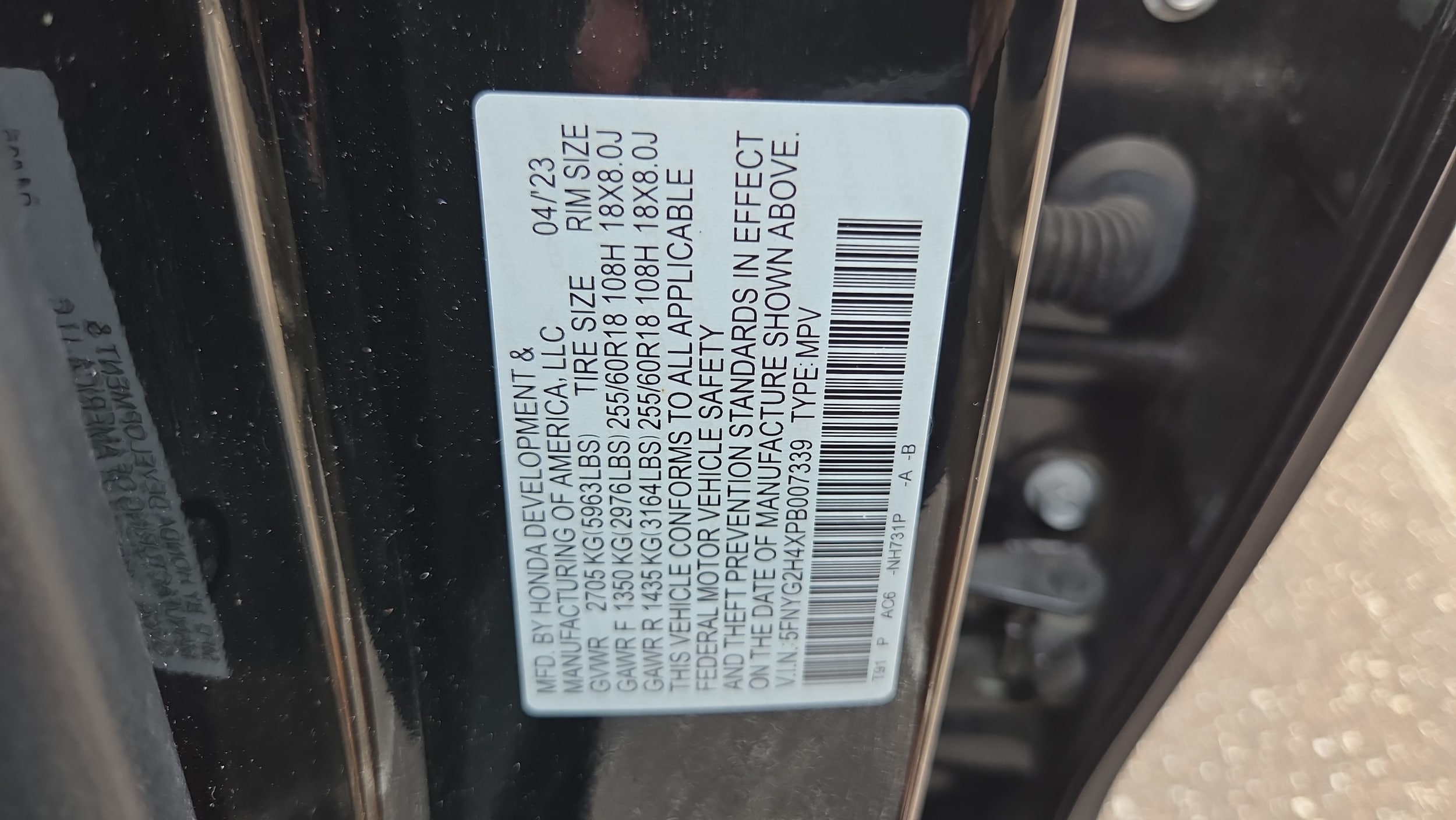 2023 Honda Pilot EX-L - Photo 16
