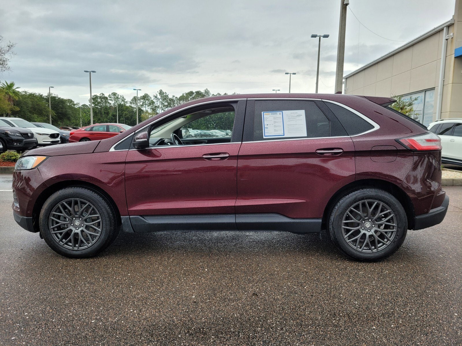 Used 2020 Ford Edge Titanium with VIN 2FMPK4K96LBA90555 for sale in Jacksonville, FL